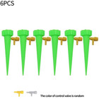 6pcs Automatic Drip Irrigation Self Watering Adjustable Plant Drippers Set - NEW
