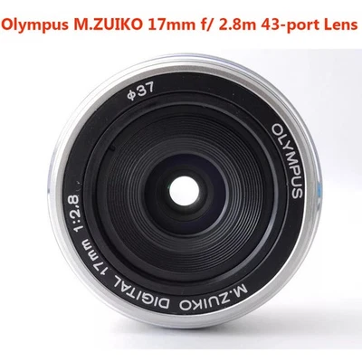 M.ZUIKO 17mm f/2.8 Wide Angle Pancake Lens for Olympus Panasonic Micro 4/3Camera - Image 1 of 4
