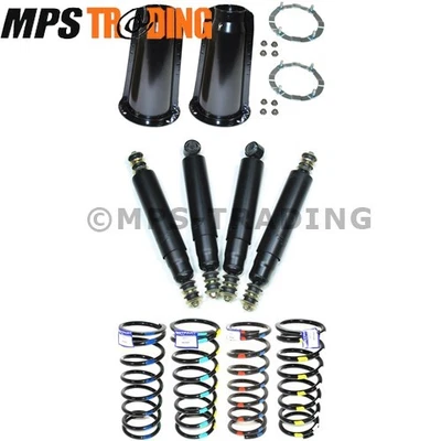 Kit de suspensión completa estándar Defender 90 amortiguadores, resortes, torretas, anillos de retención Foto 1 de 4
