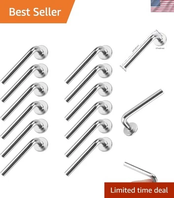 Paquete de 100 clips de seguridad universales para estanterías para estanterías Foto 1 de 4