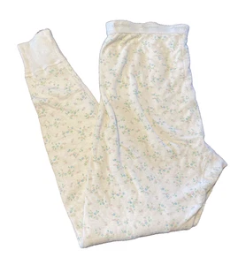 Vintage Duofold Wool Blend Long Underwear Base Layer Pants  Women 2XL Floral - Picture 1 of 5