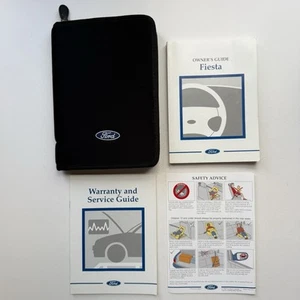 FORD FIESTA OWNERS MANUAL HANDBOOK 2001 PRINT - WALLET PACK 1995 - 2001 - Picture 1 of 11