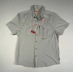 Camisa Coleman Manga Corta Aventura Elastizada Para Hombre Talla XL Tiro Alto Gris Nueva - Imagen 1 de 11