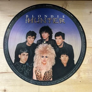 Blondie The Hunter 1982 Chrysalis Records Rock LP Chris Stein Autographed - Picture 1 of 10