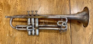 1920’s CG Conn Elkhart 22B Trumpet ~ Repair/Parts - Picture 1 of 20