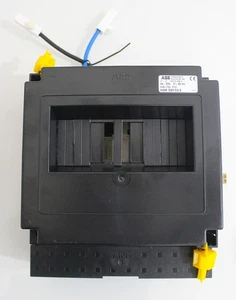 ABB HAK D8320/2 + Jean Müller NH00 Sicherungskasten mit Deckel & Reihenschiene - Bild 1 von 6