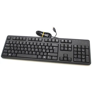 Keyboard USB With Cable Dell Italian 0dj507 Kb212-b Kb4021 Computer Notebook_ - Picture 1 of 5
