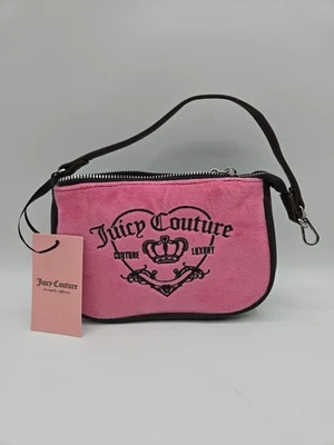 Mini Muñequera/Bolso de Hombro JUICY COUTURE "Girly Royalty" Nuevo con Etiquetas  Foto 1 de 4