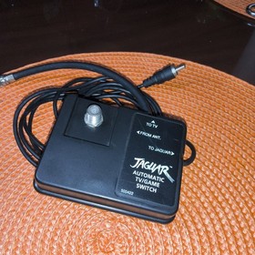 Atari Jaguar TV/Game Automatic RF Switch Box Adapter 500422 OEM Authentic