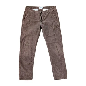 Farah Brown Corduroy Trousers Cotton Size 34" Waist 32" Leg - Picture 1 of 6