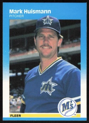 1987 Fleer  #586 Mark Huismann   - FREE SHIP - Image 1 of 2
