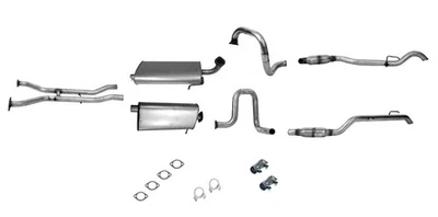 Sistema de tubo de escape silenciador doble tubo H para Lincoln Town Car 2003-2011 Foto 1 de 4