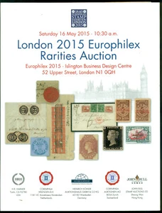 London 2015 Europhilex Rarities Auction -- with list of final prices laid in - Picture 1 of 1