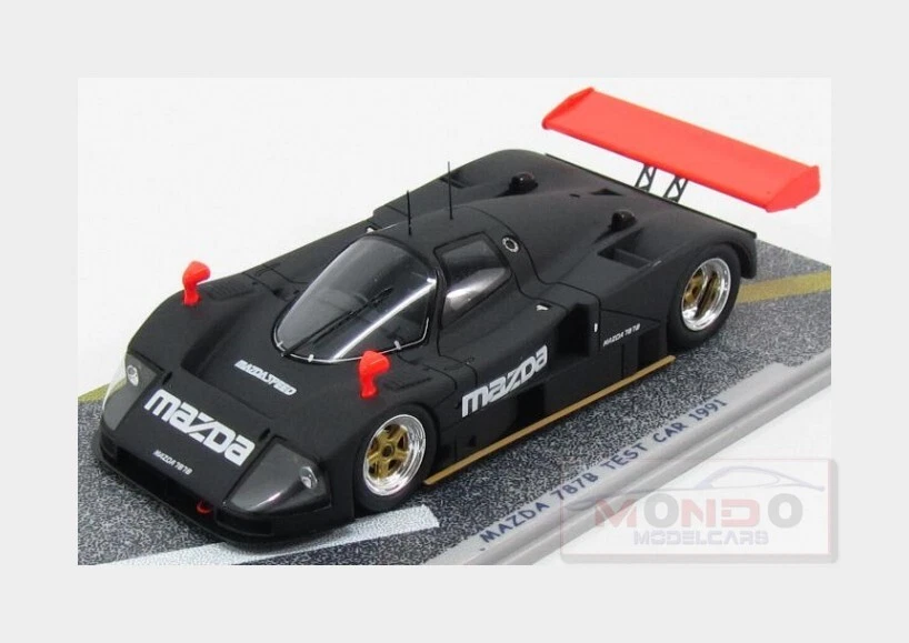 1:43 Spark MAZDA 787B Test Car Matt Black MCX01 Modellino - Immagine 1 di 2