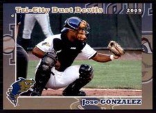 2009 Grandstand Tri-City Dust Devils Jose Gonzalez Tri-City Dust Devils #NNO