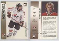 2006-07 ITG Going for Gold Women's National Team Ad Card Delaney Collins