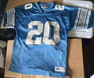 Barry Sanders Vintage 90’s Logo  Athletic Jersey Size Medium. - Picture 1 of 1