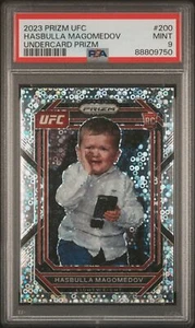 Panini Prizm UFC #200 2023 Hasbulla Magomedov Undercard Prizm PSA 9 - Imagen 1 de 2