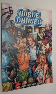  NOBLE CAUSES : Vol. 1,  In Sickness and in Health by Jay Faerber PB - Picture 1 of 2