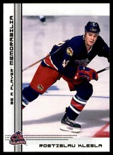 2000-01 Be A Player Memorabilia Rostislav Klesla #420
