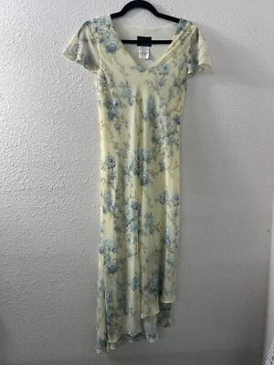 Vintage Positive Attitude Womens Midi Summer Dress Size 10 Petite Modest Cottage - Image 1 of 4