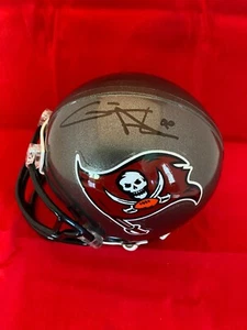 GAINES ADAMS SIGNED TAMPA BAY BUCCANEERS MINI HELMET (DECEASED 2010) COA RARE - Picture 1 of 1