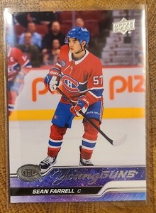 2023-24 Upper Deck Series 1 Young Guns Rookie #234 Sean Farrell 