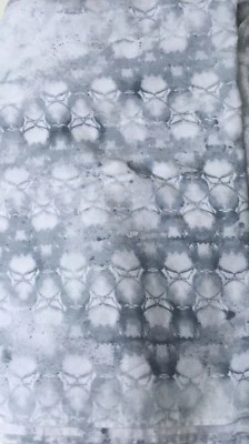 FALDA CAMA KATHY DAVIS HOME TWIN Gris 100% Algodón 15" Gota NUEVA  Foto 1 de 4