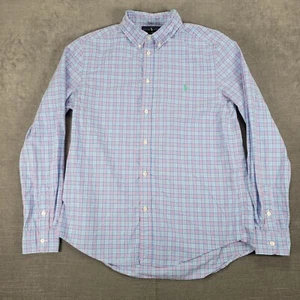Ralph Lauren Plaid Button Down Shirt Long Sleeve Casual XL (18-20) - Picture 1 of 14