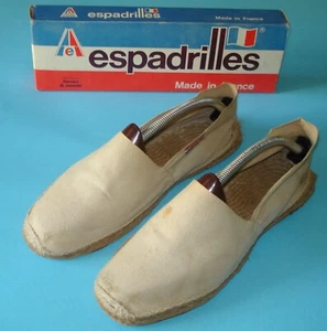 Espadrilles Made in France Off-White Men Size EU 43 US 10 - Picture 1 of 8