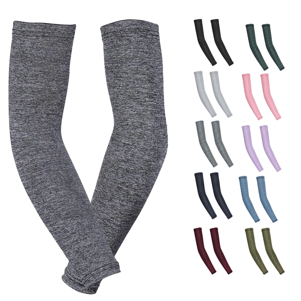 Sun Block Cooling Long Arm Sleeves Sun UV Protection Sun Sleeves for Men Women