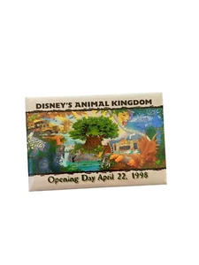 1998 WDW "Animal Kingdom Opening Day" Button NWT - Picture 1 of 2