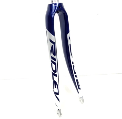 Ridley 4ZA Carbon Fibre Road Bike Forks 700C 1 1/8" 300mm QR Rim Brake 6544-C10 - Image 1 of 4