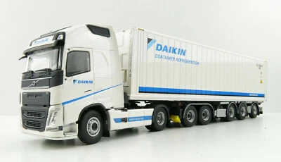Tekno 76582 Volvo FH04 Globetrotter XL Reefer 5-axle Container Daikin Scale 1:50 - Image 1 of 4