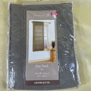 Hometrends One Panel Olive New 54 By 63” 100% Polyester T4 - Picture 1 of 4