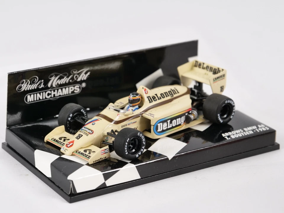 MINICHAMPS 1/43 Arrows BMW A8 Boutsen 1985 400 850018 400850018 - Immagine 1 di 4