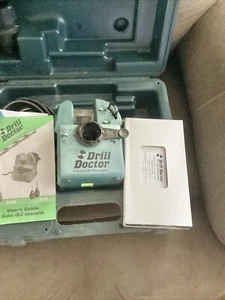 Drill Doctor 500X Drill Bit Sharpener With Carrying Case Manual & Tape - Picture 1 of 4