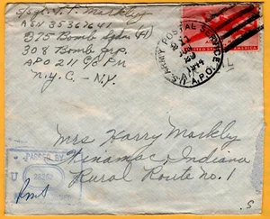 APO 211 June 29 1944 Chengkung, Yunnan, China, 375 Bomb Sqdn(H) 308 Bomb Grp - Picture 1 of 1