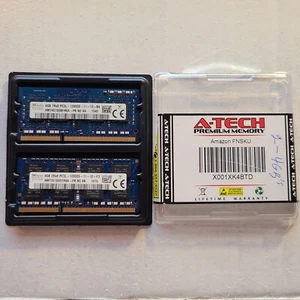 Pair Hynix 8GB (2x4GB) 2Rx8 PC3-12800s DDR3 RAM Modules HMT351S6EFR8A-PB #1238 - Picture 1 of 5