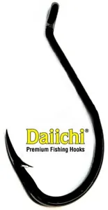 Daiichi Octopus Wide Gap Size 6 Walleye Fishing Hooks (12 Hooks / package) - Picture 1 of 7
