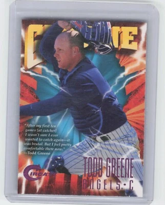 1997 Skybox Todd Greene #63 Circa Rave Foil /150 Anaheim Angels  - Image 1 of 2