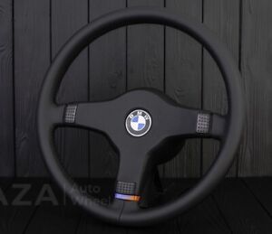 Bmw M Tech 1 steering wheel refinished 385mm e30 M3 325i e28 e34 e28 m5
