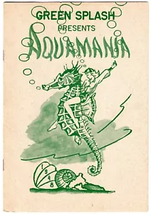 1948 programa MSU GREEN SPLASH AQUAMANIA concurso de natación universidad estatal de Michigan - Imagen 1 de 2