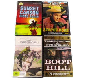 Western Movie Bundles 4x DVD PG PAL R4 & R0 2003 2008 2010 2005 Tested - Picture 1 of 8