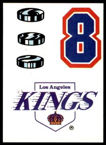 1987-88 Topps Sticker Inserts Los Angeles Kings #22