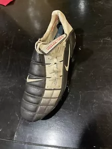 Nike Total 90 Zoom Air FG Football Cleats Gray US11 LEFT SHOE ONLY - Picture 1 of 6