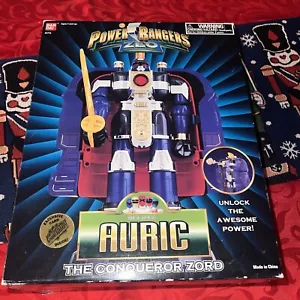 Bandai/Saban Power Rangers Zeo Deluxe 1996 Auric: The Conqueror Zord - NUEVO - Imagen 1 de 2