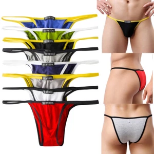 1-8er Pack Herren Modal Unterwäsche Slips Tanga G-String Bikini Dessous Tangas Set - Bild 1 von 15