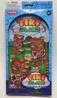 Juego de Pinball Schylling 2014 Tiki Island Portátil Nuevo Tema Hawaii ¡ENVÍO RÁPIDO! Foto 1 de 4