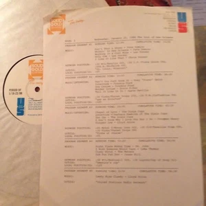 RADIO SHOW: 1/20/88 NEW ORLEANS: FATS DOMINO, FRANKIE FORD, DIXIE CUPS, DR JOHN - Picture 1 of 1